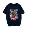 Yoshikage Kira Jojos Bizarre Adventure Anime Trend T-Shirt Baumwolle Grafik-T-Shirt Unisex Unisex Sommer Streetwear