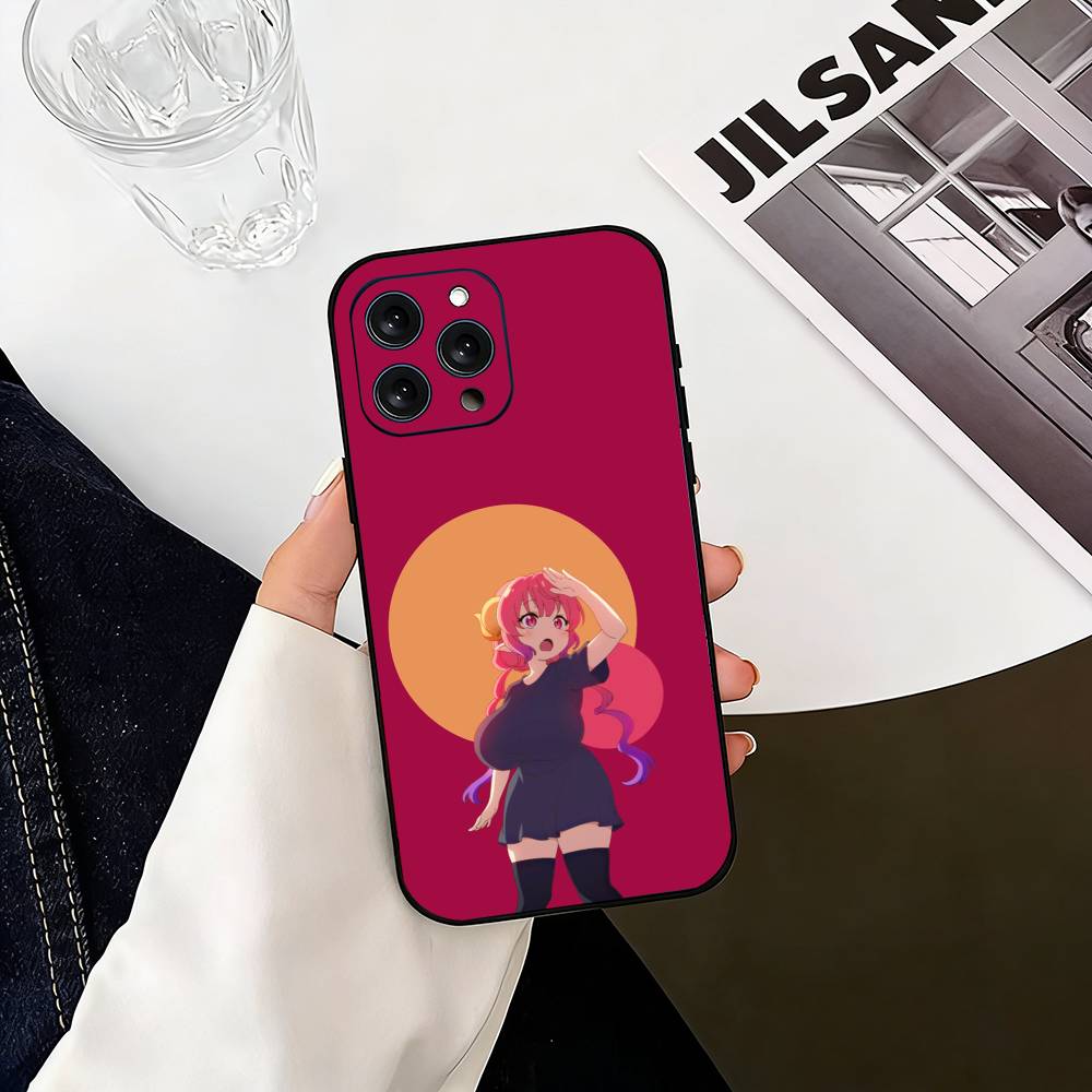 D-Dragon Maid Tohru Ilulu Phone Case Silicone Soft For IPhone 17 16 15 14 13 12 11 X XR Plus Pro Max Plus