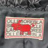 OLLEBOREBLA Black Pig Embroidered Hooded Down Coat Coat Not Written blackUsed