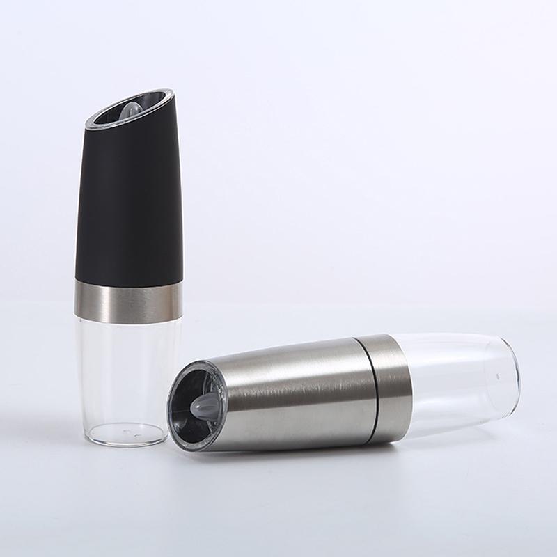 Râșniță Electrică de Piper Oțel Inoxidabil Automatică cu Inducție Gravitațională Râșniță cu Grosime Reglabilă Instrumente