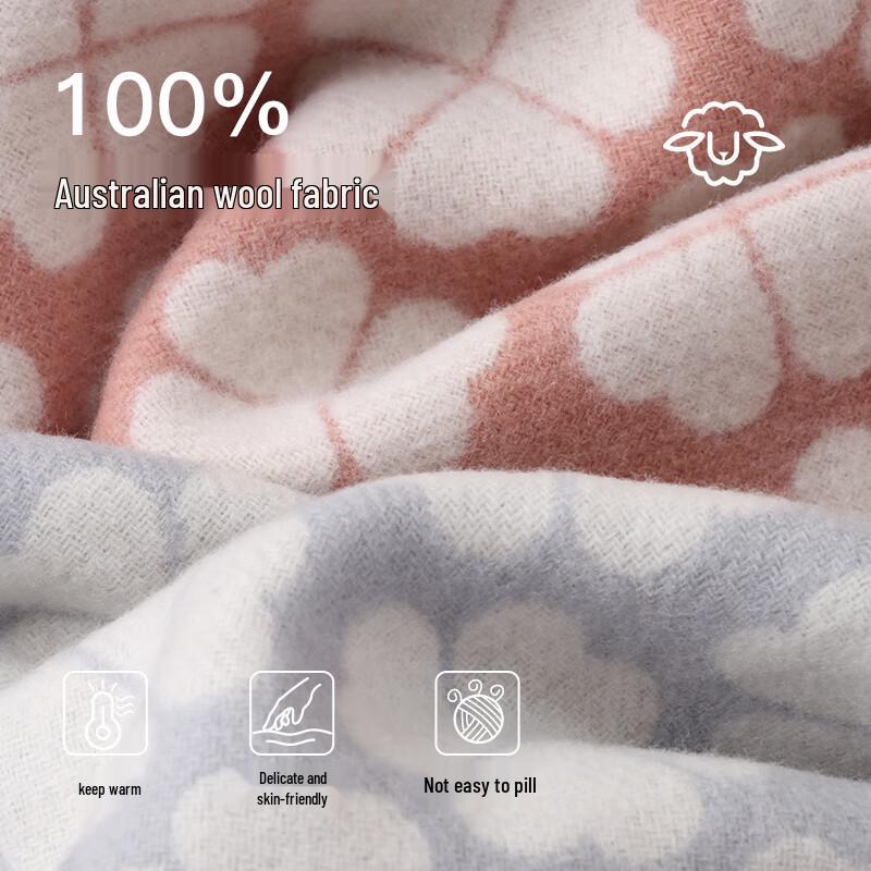 MiiOW Women's 100% Wool Scarf and Shawl