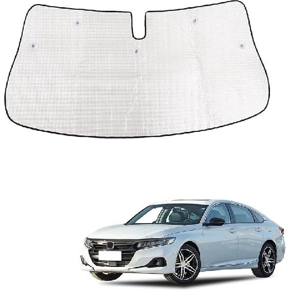 Windshield Sun Shade Compatible with Honda Odyssey 2018-2025 Foldable Front Windshield Sunshade Protector, Block UV Rays Keep Your Car Cooler