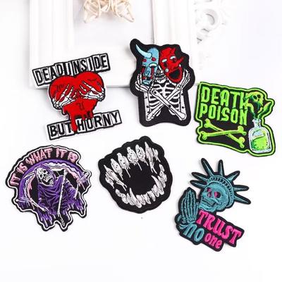 6 Pcs/pack Thermal Patches For Jackets Iron Patches For Clothing Patch