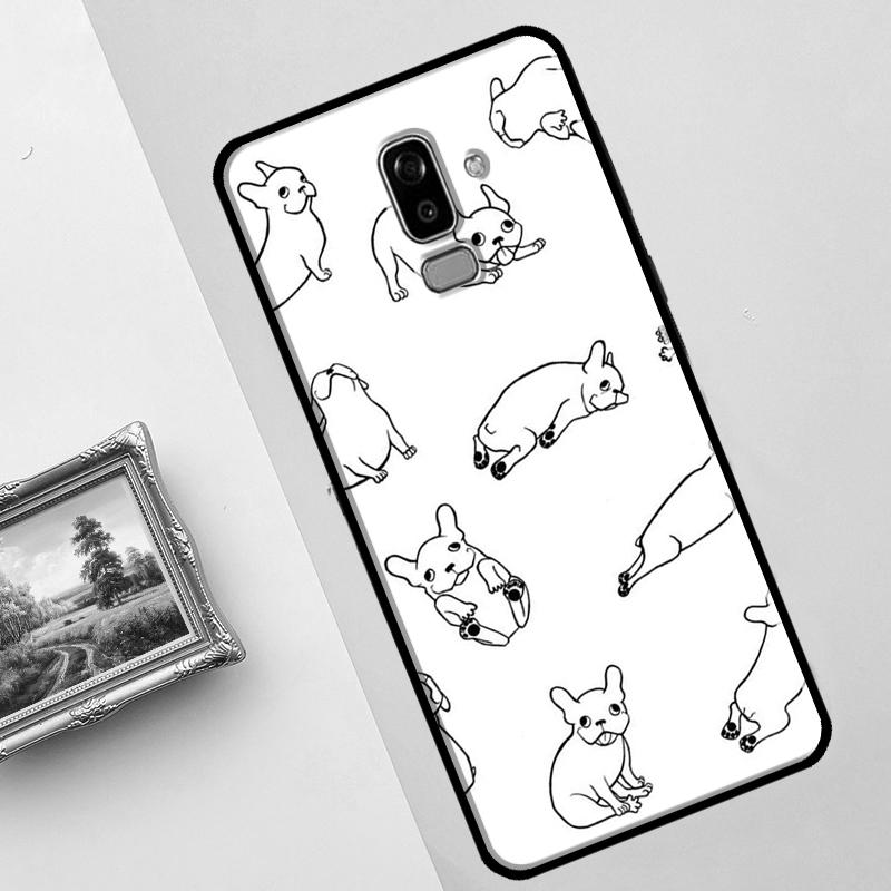 Süße Französische Bulldogge Hülle Für Samsung Galaxy J3 J5 J7 2017 J1 A3 A5 2016 A7 A9 J8 J6 J4 A6 A8 Plus 2018 Funda