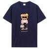 Working Girl Bear Frauen T-Shirt Unisex Unisex Student Kreativität T-Shirt Dame Cartoon Druck Harajuku Baumwolle T-Shirt Kleidung T-Shirts