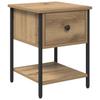 Artisan Oak Nightstand 34 X 35.5 X 45 Cm Particleboard