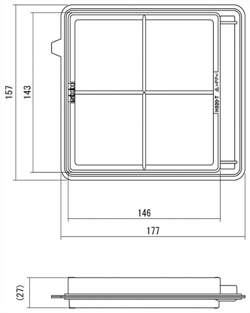 Díly sacího systému HKS Vzduchový filtr Super Vzduchový filtr Originální typ náhrady N-BOX N-ONE N-VAN N-WGN 70017-AH120