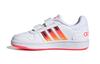 Neo Hoops 2.0 Comfortable Abrasion Resistant Low Top Children's Basketball Shoes White FW7615