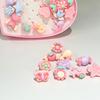 Non-Toxic 36Pcs Kids Cute Princess Rings Resin Cartoon Jewelry Flower Shape Ring Set Creative Accessories Toys For Children Birthday Gifts