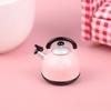 1/6 Dollhouse Miniature Cute Big Belly Kettle Simulation Furniture Tea Pot Kitchen Model Toy For Doll House Diy Life Scene Decor
