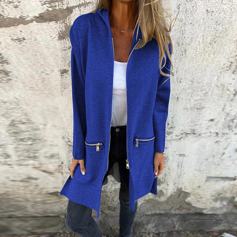 Женские элегантные винтажные модные куртки с длинным рукавом осень-зима повседневные — фото 8