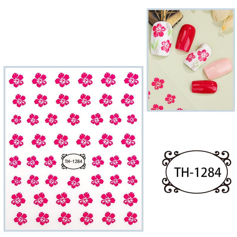 New Year Nail Art Stickers Bronzing Year of the Dragon Chinese Style Mahjong Cartoon Nail Stickers Decoration