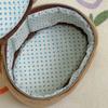 Cartoon Rilakkuma Bear Plush Toy Portable Makeup Bag Wash Bag Large Capacity CCD Storage Organizer Cute Soft Stuffed Animal Doll