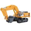 1:87 Engineering Diecast Excavator Model Alloy Crawler Excavator Toy Construction Vehicle Site for
