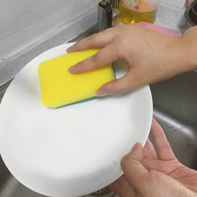 Miao Jie Absorbent Kitchen Sponge Scouring Pad Set