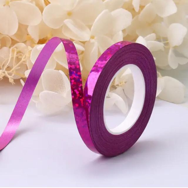 Bouclage Ruban Serti Ballon Corde 5mm 10m 4 Rouleau Artisanats Rouge