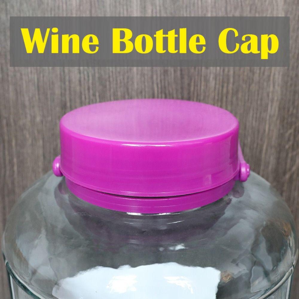 Round Brewing Wine Bottle Lid Vacuum Sealed Kimchi Jar Cover High Quality Pickle Jar Stopper