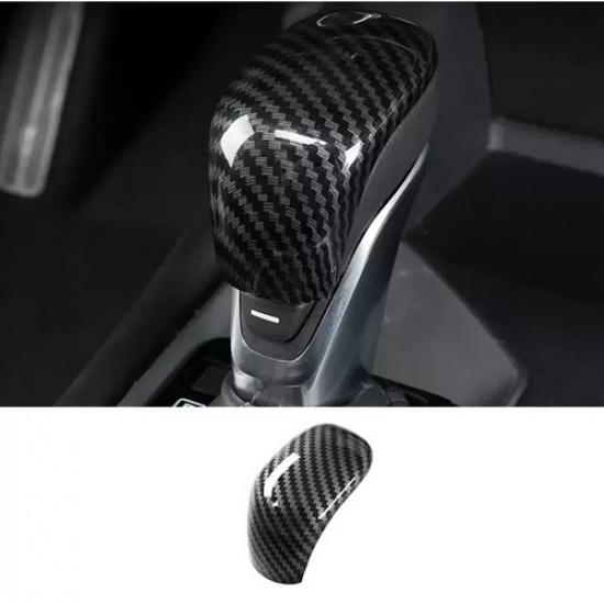 Carbon fiber Gear Shift Knob Cover Trim 1pcs For Nissan Altima -2024