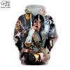 PLstar Cosmos Michael Jackson 3D Baskılı Kapüşonlu Sweatshirt/Sweatshirt/Ceket/Erkek Kadın hip hop giyim büyük beden XS-7XL