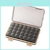 Multicolor Weekly Pill Organizer With 28 Compartments For Travel And Home Storage