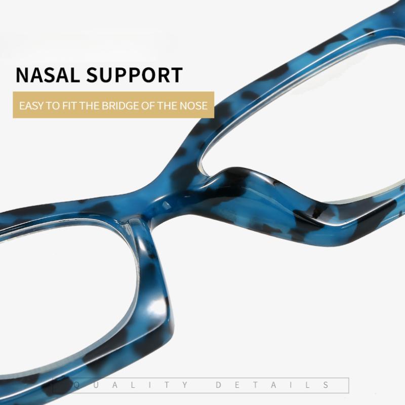 Anti Blue Light Ženy Muži Brýle na čtení Unisex Oversex Cat Eye Computer Brýle pro dalekohled Dioptrické brýle na presbyopii
