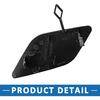 Front Passenger Side Bumper Tow Hook Cover A2128850126 Towing Eye Cover Cap for Mercedes-Benz E350 2010-2013 Black