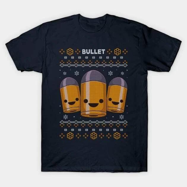 Bullets Christmas Made in Australia T-Shirt 2XL