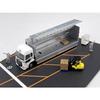 Tomytec The Truck Collection Truck Collection Logistics Site Wing Van Set E NX Nippon Express Diorama Supplies 329596