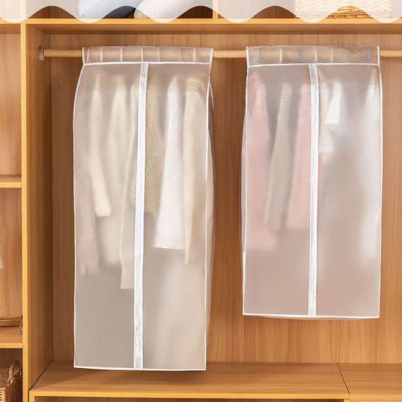 Staubschutzhülle aus Kunststoff für Kleiderschrank mit transparentem Design zur Aufbewahrung im Heimgarderobenschrank