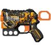 Graffiti Children Foam Blaster with 8 EVA Soft Bullets Air Blaster Gun Indoor Outdoor Safe Shooting Game Airsoft Pistol Boy Gift