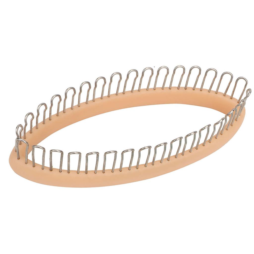 DIY Knitting Machine Socks Leg Warmers Weaver Crochet Ring Yarn Needle Knit Tools Random Color