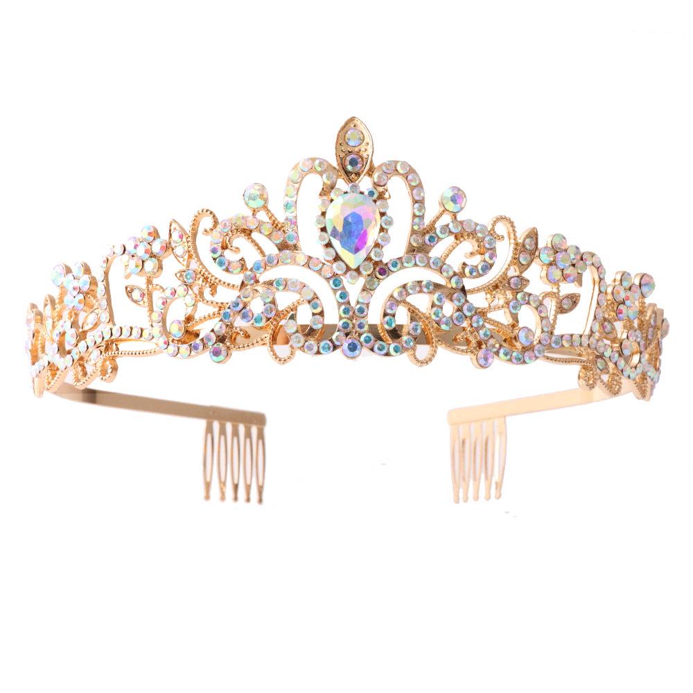 Crystal Diamond Bridal & Birthday Crown Hair Accessories