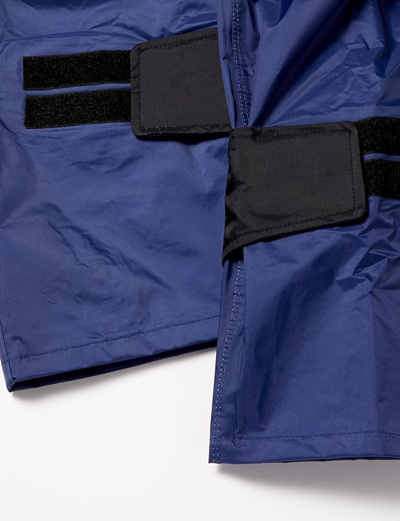 Doqment Hard Rainwear Set, Waterproof and Water-Repellent, for Work, Navy, Size 5L (Equivalent To Japanese Size 5L)