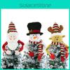 Enchanting Christmas Tree Top Topper Cover Featuring Adorable Snowman Hat Design