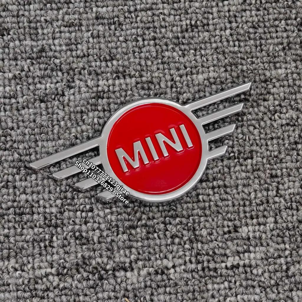 For BMW Hot 2025 ABS Car Front Hood Rear Trunk Emblem Badge Sticker for BMW Mini Cooper F55 F56 F57 Replacement Logo Auto Access