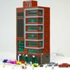 1/150 Scale Building Dioramas Model Outdoor City Railway Layout Street Building Model Gift Outland Scene for Sand Table