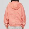 Adidas Αθλητικό Casual Μπουφάν με Κουκούλα για Γυναίκες, Ροζ