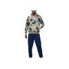 Jordan Graffiti Design Casual Thin Fleece Pullover Long Sleeve Sweatshirt Men Sweatshirt Coconut-Milk FV8594-113