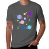 Outer Space Galaxy Pattern Tshirt Work Utility Casual Tee Shirt