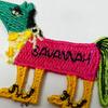 Cartoon Pony Studded Patch Decorative Embroidery DIY Cloth Applique Bag Hat Various Styles Cute Fabric Patch Sewing 5 Styles