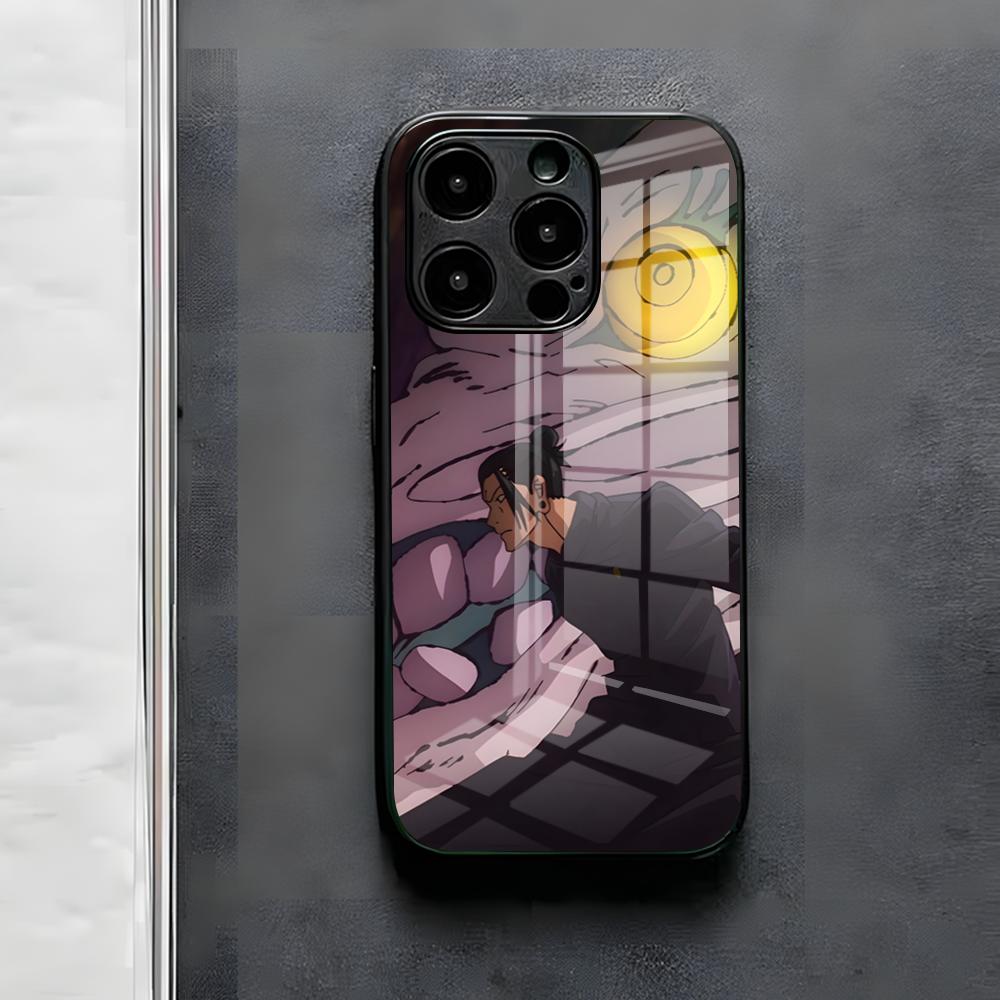 Geto S-Suguru Phone Case For IPhone 17 Air 16 E Pro Max 15 14 13 Mini 12 Pro 11 Max Plus Black Glass Cover