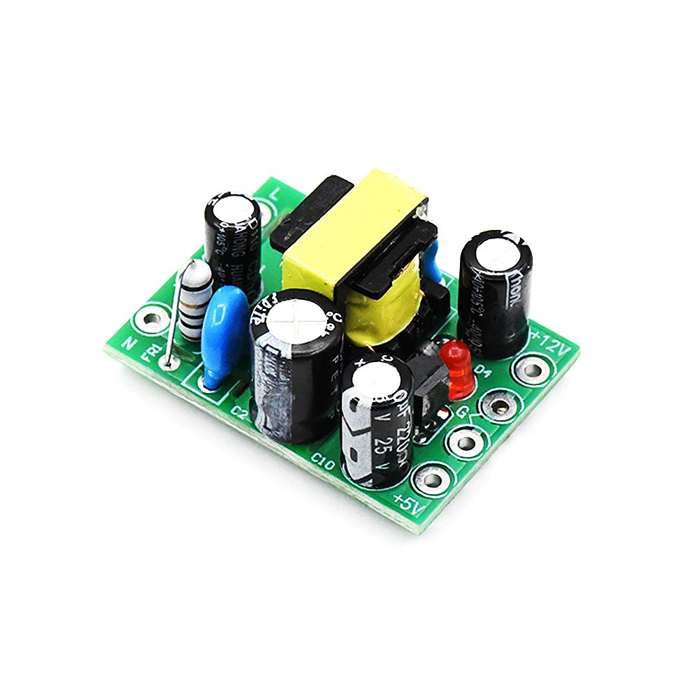 AC-DC Switching Power Supply Board 110V / 220V To 12V0.5A 5V0.1A Dual Output Power Supply Boardwer Module