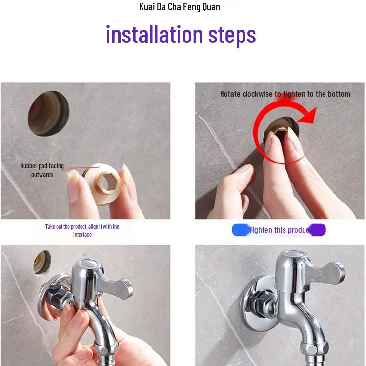 Leak-Proof Brass Silicone Washer Valve Seal: Teflon Tape Alternative for Faucet and Angle Valves