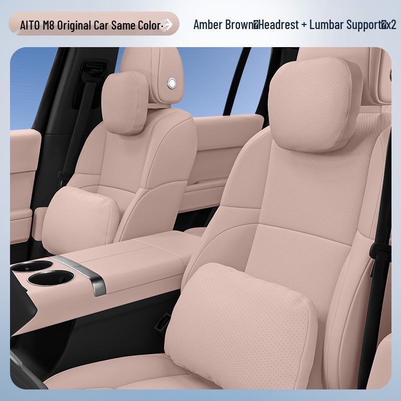AITO M8 Car Interior Essentials: Headrest, Lumbar Support, Neck & Waist Protection, Decorative Accessories
