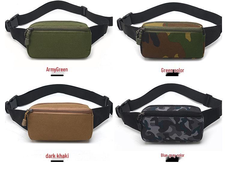 Men's Durable Construction Waist Bag: Sturdy, Small, and Ideal for Running