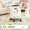 Dachshund Trash Can, Household Living Room, Enlarged Capacity Bucket, Light Luxury, High-end Bedroom, High Value with Lid, New Paper Basket