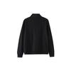 Li Ning Sports Lifestyle Series Casual Stand Collar Jacket Autumn Couple Men Jacket Black AWDS521-1