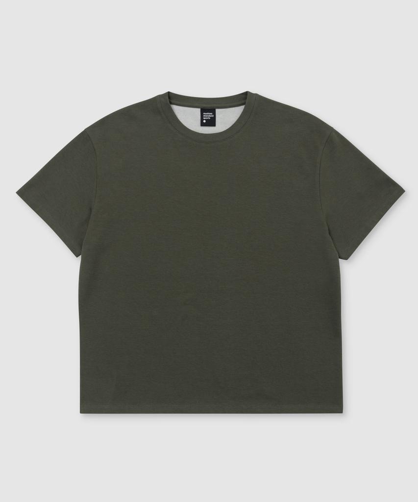 MUSINSA STANDARD SPORTS Cotton Mesh Oversized Crop Short Sleeve (4 Colors)
