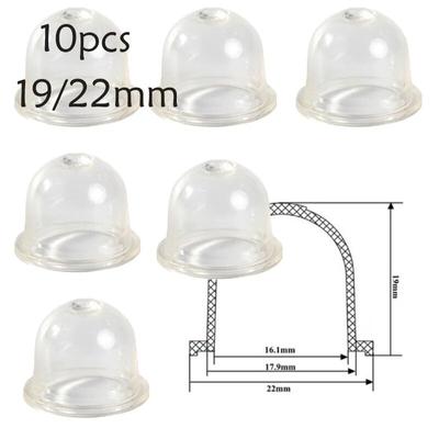 10/20 stücke Vergaser Ersatzteile 19/22mm Carb Primer Birne Kappe Kleine Kraftstoff Pumpe Für Kettensägen Gebläse Trimmer freischneider Ersetzen