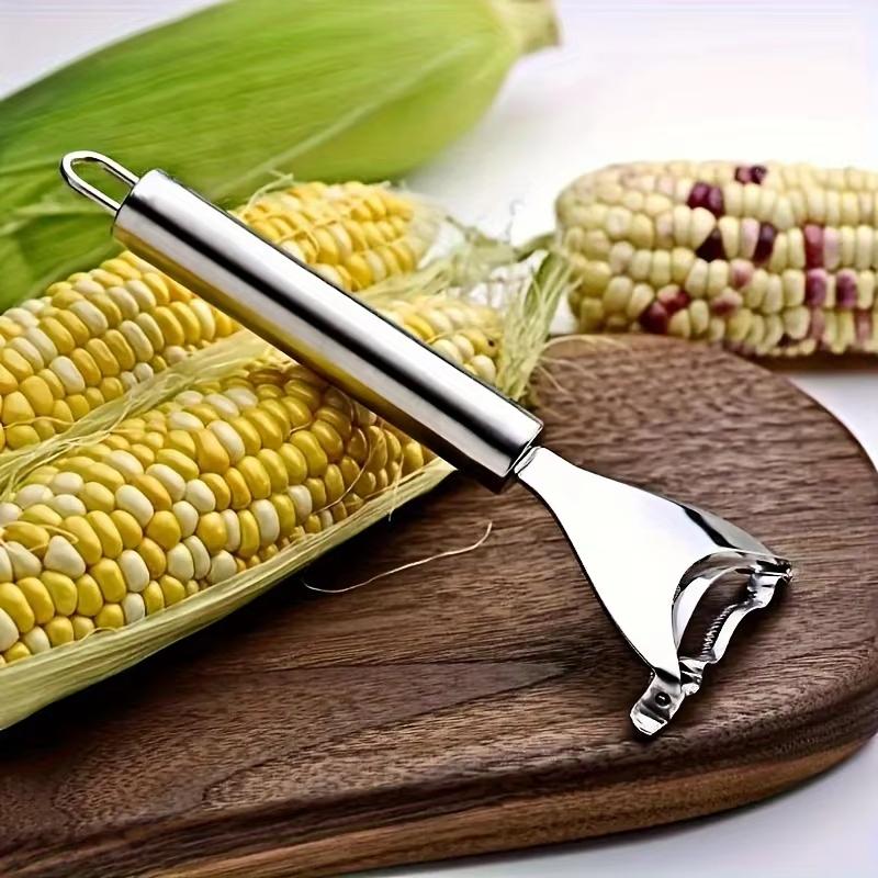 Stainless Steel Corn Stripper Corns Threshing Corn Thresher Stripper Peeler Corn Kerneler Peeler Fruit Vegetable Kitchen Gadget